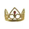 Coronita aurie din plastic / Tiara