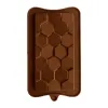 Mulaj din silicon pentru ciocolata,  hexagon