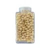 Perle de zahar pentru decor aurii 100g, 10 mm Dr Gusto