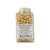 Perle de zahar pentru decor aurii 100g, 10 mm Dr Gusto