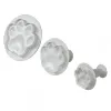 Set 3 decupatoare cu tija, Labute catel - paw