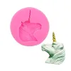Forma din silicon, cap Unicorn