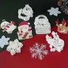 Set cu 4 decupatoare, model pentru Craciun