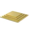 Platforma / Drum auriu patrat grosime 1,2cm