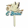 Toper tort pentru botez "Baieti"