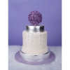 Foita de argint alimentar 8x8cm - 1 buc