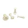 Set 4 decupatoare, model Patrat