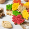 Set cu 3 decupatoare in forma de frunze, Decora