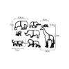 Decupatoare animale "Zoo"