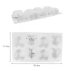 Formă silicon 3D – 8 inimi pentru deserturi, ciocolată și mousse