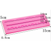 Forma din silicon, model Flori 3 randuri