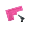 Mulaj din silicon, model Pistol