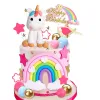 Set decoratiuni tort Unicorn