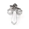 Decupator biscuiți formă cruce din metal – 10 x 7 x 2.5 cm