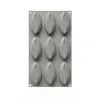 Mulaj silicon alimentar pentru deserturi / prăjituri, 9 cavităti