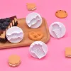 Set decupatoare biscuiti – Popcorn, Bomboane, Înghețată (3 modele)