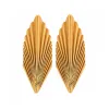 Set 2 evantaie elegante aurii – design modern 15 cm