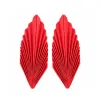 Set 2 evantaie elegante rosii – design modern 15 cm