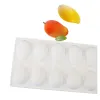 Mulaj silicon mango 3D – 10 cavități pentru mousse, înghețată și panna cotta