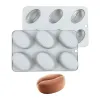 Formă silicon boabe cafea 6 cavități | Matriță mousse 20.8 cm