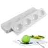 Mulaj silicon lămâie 3D – 4 cavități pentru mousse și deserturi moderne