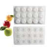 Mulaj silicon mere 3D – 15 cavități pentru mousse, ciocolată și deserturi moderne