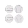 Set decupatoare biscuiti – Popcorn, Bomboane, Înghețată (3 modele)
