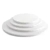 Platforma / Drum alb rotund grosime 1,2cm