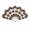 Decor din ciocolată Evantai 50 mm pentru torturi și deserturi | Korinitta