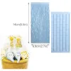 Set 2 matrițe din silicon pentru fondant – model Cărămidă & Textură Lemn 14 x 6.9 cm