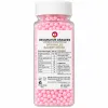 Perle de zahar roz sidef 4 mm, 100g DGN