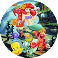 Imagini Comestibile Mica Sirena