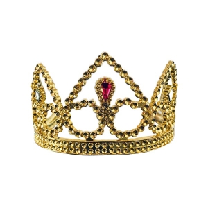 Coronita aurie din plastic / Tiara