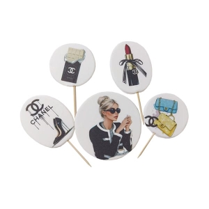 Decoratiuni din zahar / Toppere – Branduri pentru femei cu ruj