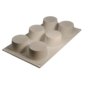 Form din silicon pentru Briose - 6 cavitati