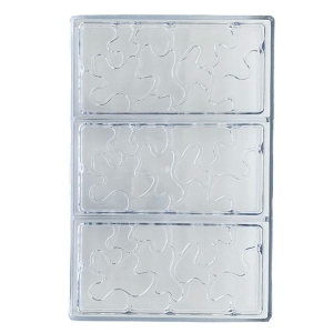 Forma policarbonat / Matrita ciocolata puzzle