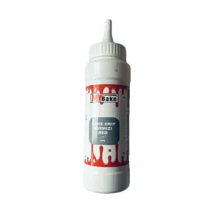 Glazura de ciocolata - Cake drip rosu - 250g MyBake