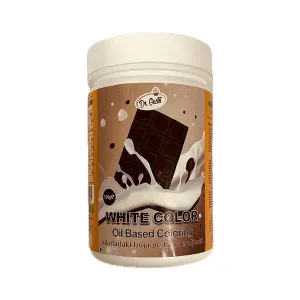 Colorant alb pudra liposolubil, 100g Dr Gusto
