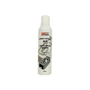 Colorant alimentar catifea Spray 250 ML - velvet alb, MyBake