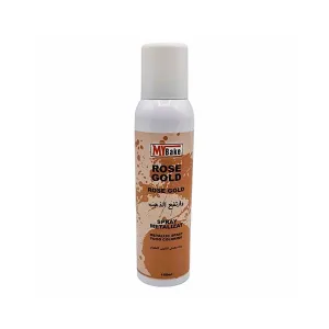 Colorant alimentar metalizat Spray 150 ML - Auriu roze, MyBake