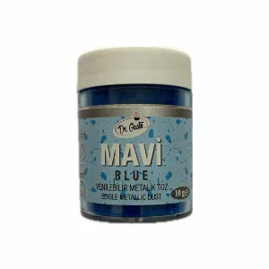 Colorant alimentar pudra metalizat albastru, 10g Dr Gusto