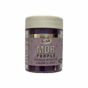 Colorant alimentar pudra metalizat mov, 10g Dr Gusto