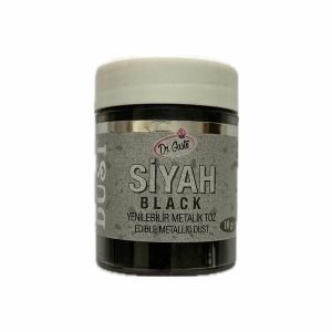 Colorant alimentar pudra metalizat negru, 10g Dr Gusto