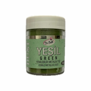 Colorant alimentar pudra metalizat verde, 10g Dr Gusto