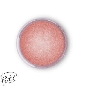 Colorant alimentar pudra roze cu sclipici SuPearl Shine Rose Quartz, Fractal