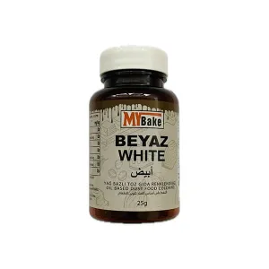 Colorant pudra liposolubil alb, 25g MyBake