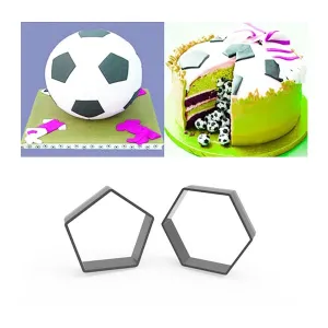Decupator Minge de fotbal, 2 piese