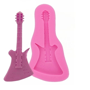 Forma din silicon, model Chitara