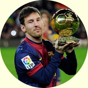 Imagine comestibila "Messi"