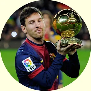 Imagine comestibila "Messi"